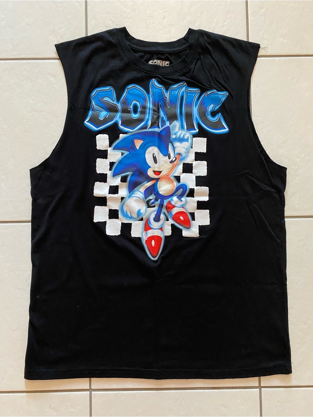 Sonic the Hedgehog Muscle Shirt